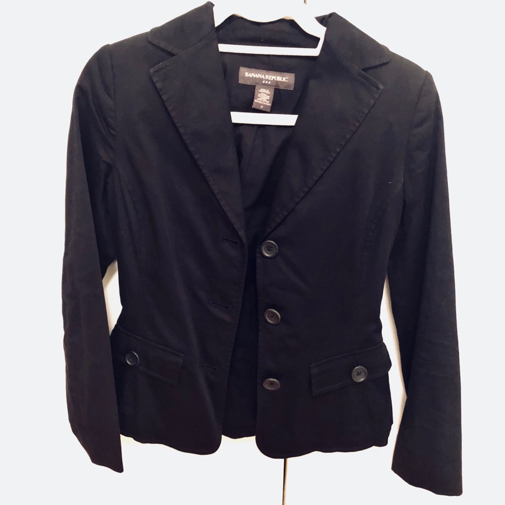 Banana Republic black blazer